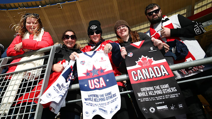 Ice Hockey Classic - USA v Canada
