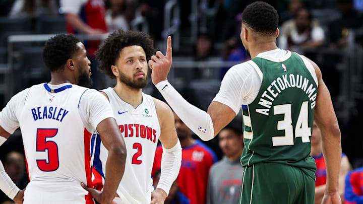 Milwaukee Bucks v Detroit Pistons