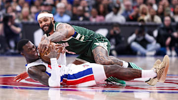 Milwaukee Bucks v Detroit Pistons