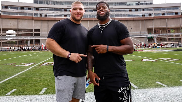 LA Rams rookies  Braden Fiske, Jared Verse