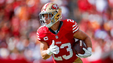 San Francisco 49ers running back Christian McCaffrey