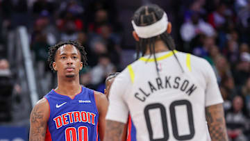 Utah Jazz v Detroit Pistons