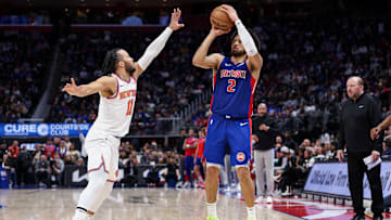New York Knicks v Detroit Pistons