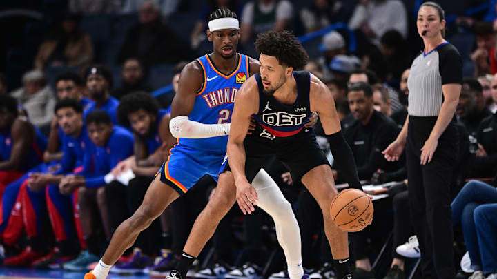 Detroit Pistons v Oklahoma City Thunder