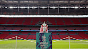 The Women's FA Cup trophy