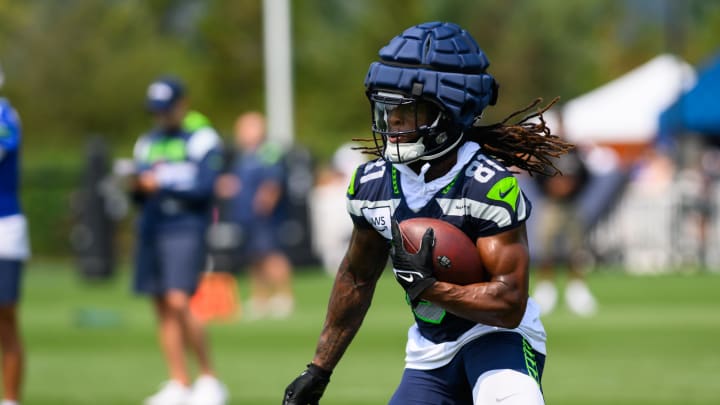 Seattle Seahawks wide receiver Laviska Shenault Jr. 