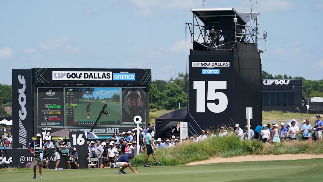 LIV Golf reported its strongest U.S. crowds last month at its Dallas event. 