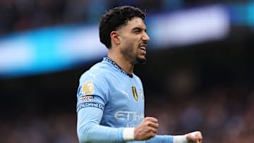 Omar Marmoush has arrived in Manchester