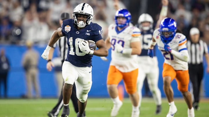 Penn State Nittany Lions running back Nicholas Singleton (10)