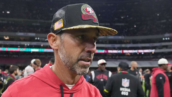 San Francisco 49ers head coach Kyle Shanahan