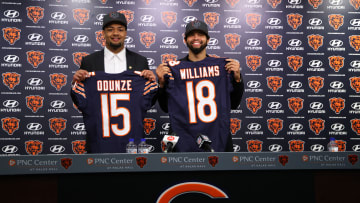 Chicago Bears Introduce Quarterback Caleb Williams And Wide Receiver Rome Odunze