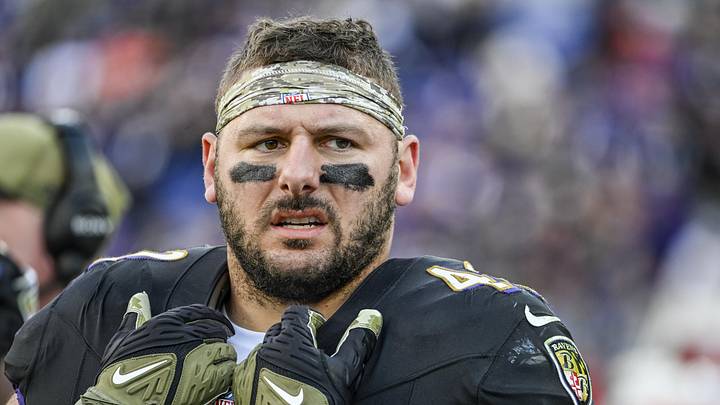 Baltimore Ravens fullback Patrick Ricard