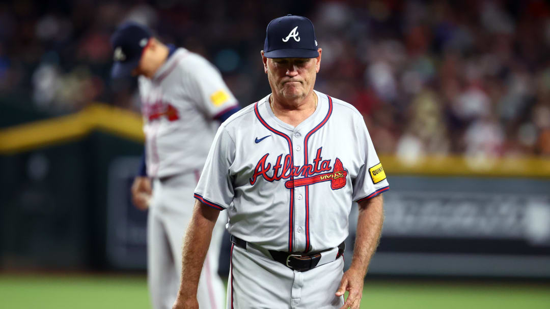 Atlanta Braves manager Brian Snitker