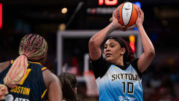 South Carolina basketball legend Kamilla Cardoso against fellow former Gamecock Aliyah Boston and Caitlin Clark