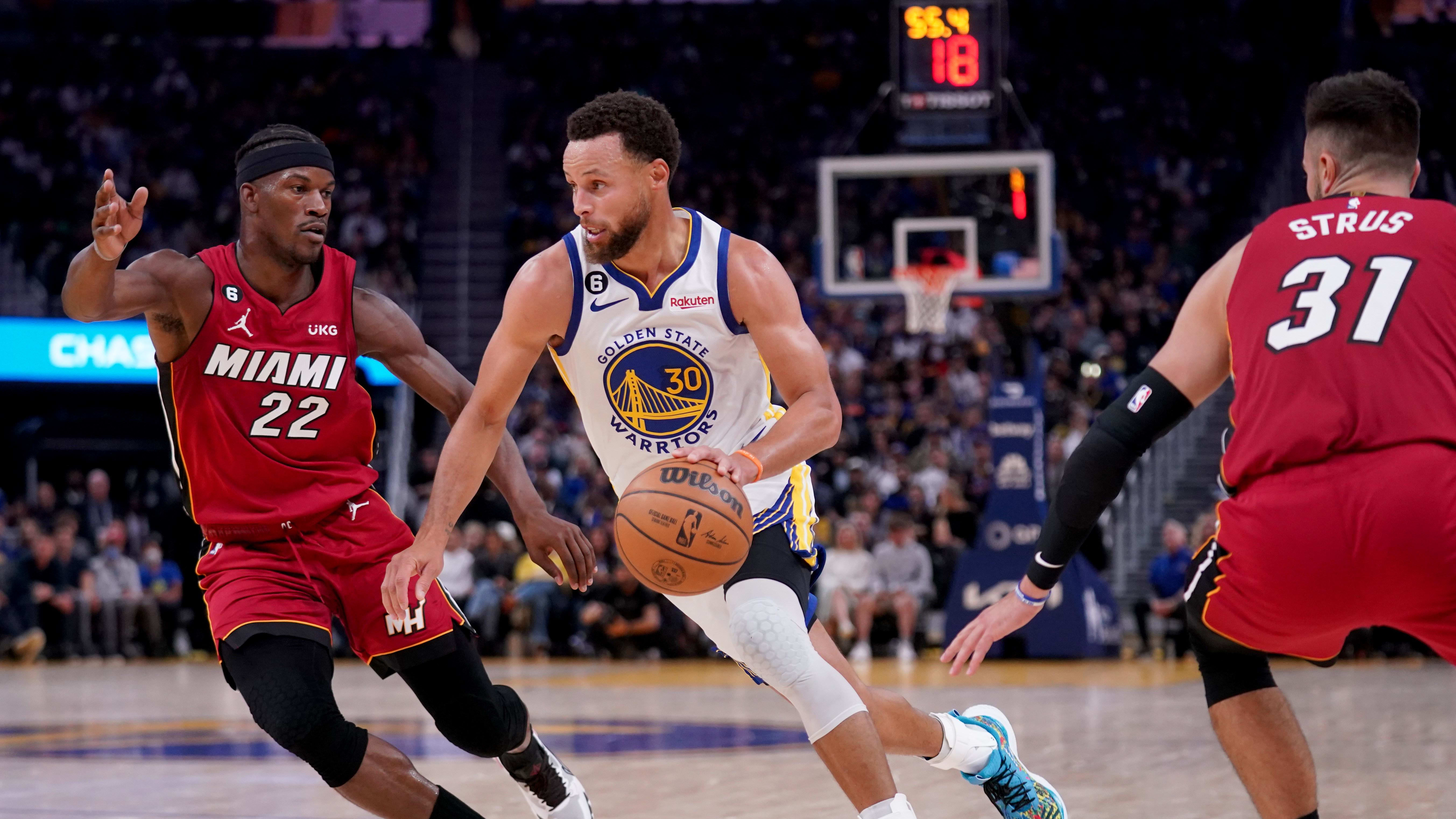 Golden State Warriors gegen Miami Heat