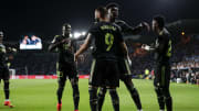 Aurelien Tchouameni, Ferland Mendy, Karim Benzema, Vinicius Junior