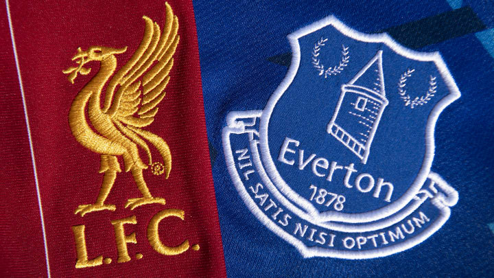 The Liverpool and Everton Club Badges The Liverpool and Everton Club Badges