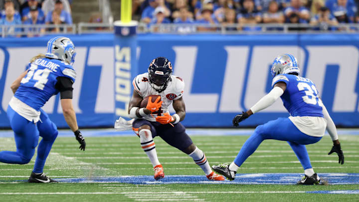 D'Andre Swift pops up on Bears injury report for Week 3