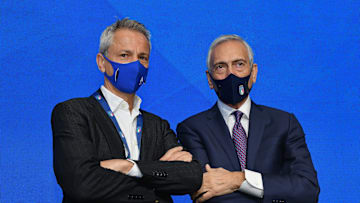 Paolo Dal Pino e Gabriele Gravina