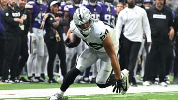 Las Vegas Raiders TE Brock Bowers.