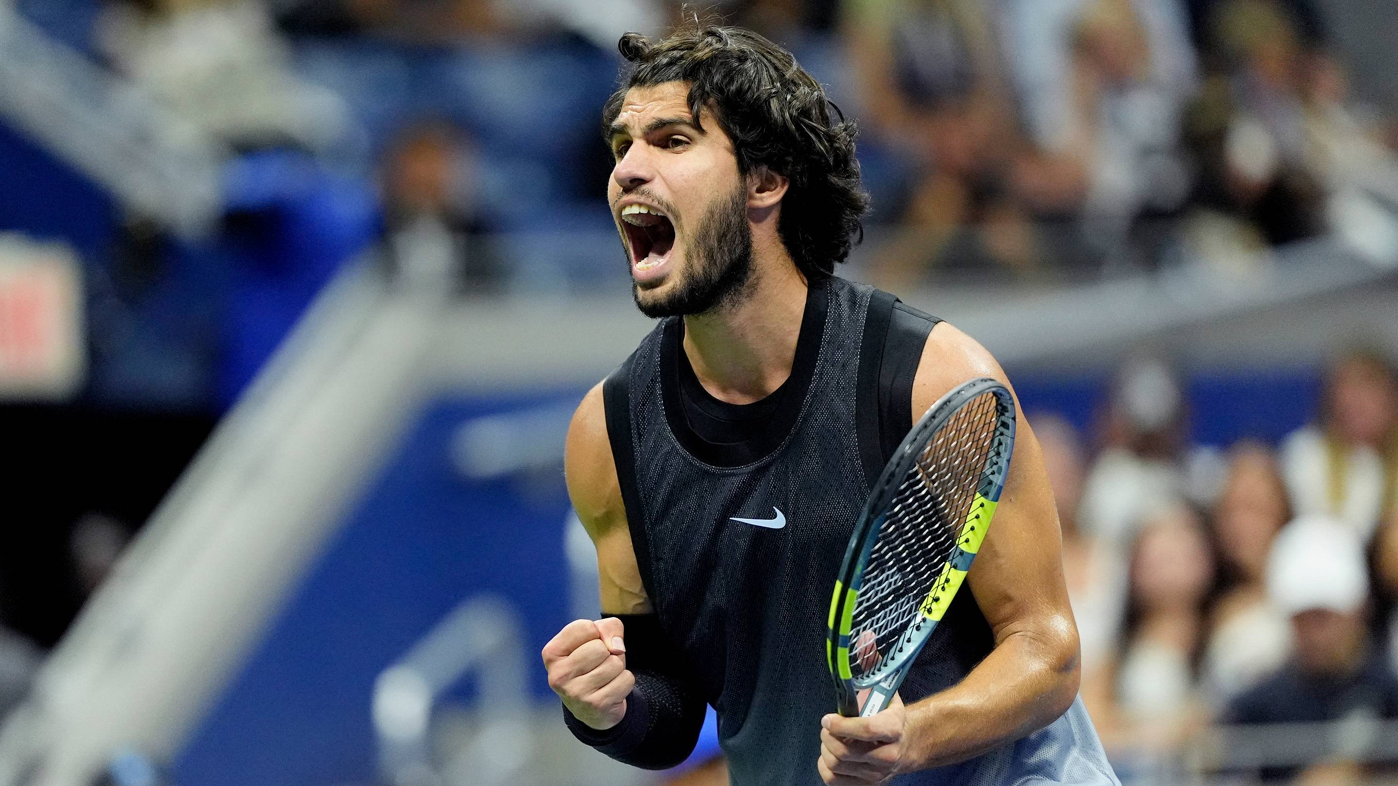 Carlos Alcaraz Debuts New Nike Look During Final US Open Match