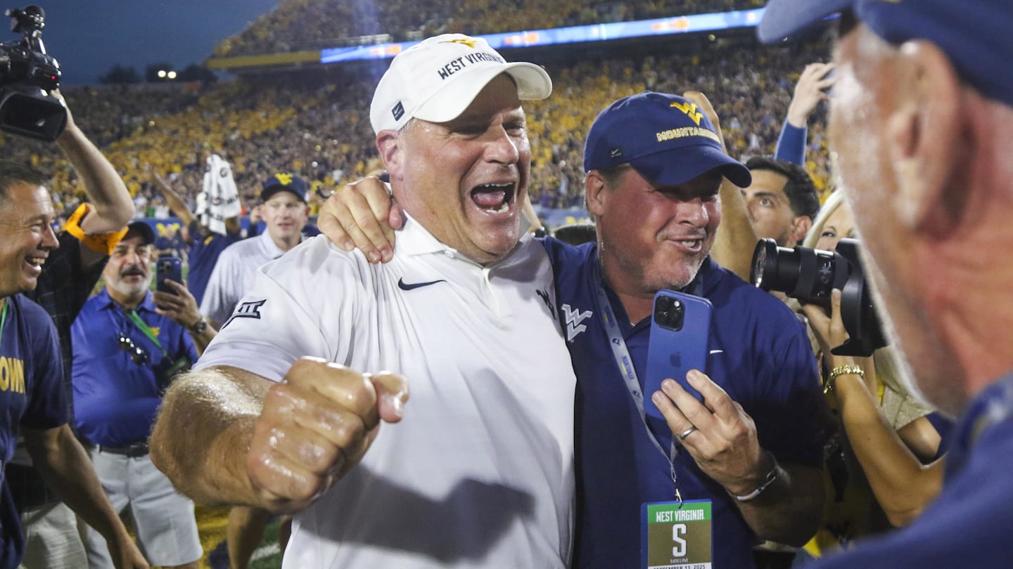 Rich Rod Beat Pitt, Then Rolled Into Applebee’s Like Ricky Bobby After Talladega