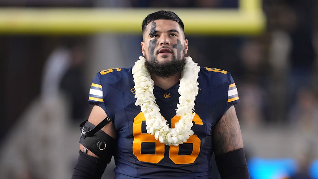 Offensive lineman Jordan Spasojevic-Moko when he was at Cal