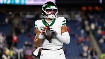 New York Jets quarterback Justin Fields