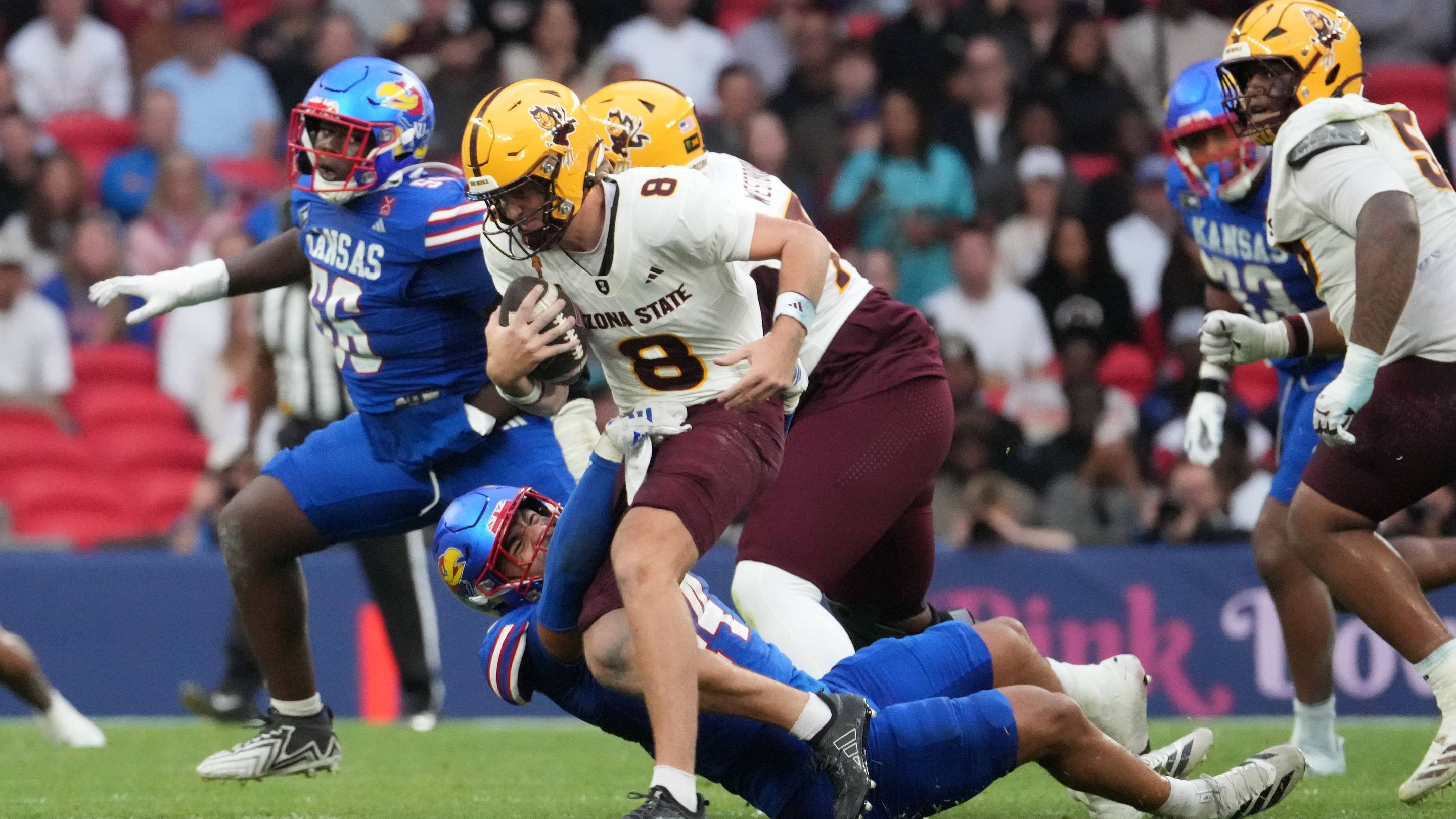 Arizona State Football Report Card: Grading Every Position Group In Win Over Kansas