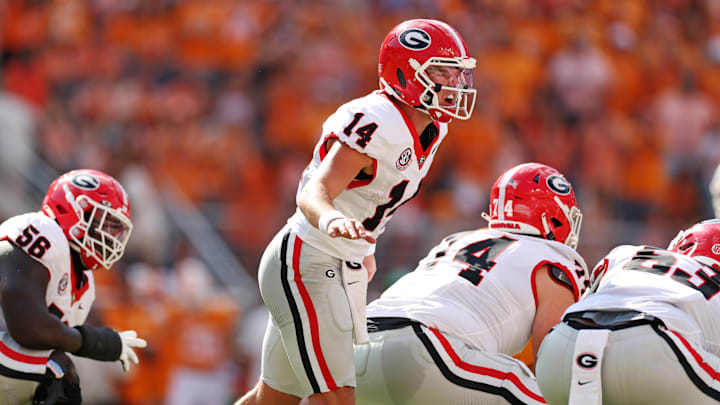 Bet the OVER in College Football Week 5 action between Alabama and Georgia. Bet the OVER in College Football Week 5 action between Alabama and Georgia.