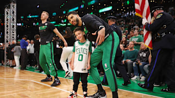Boston Celtics, Jayson Tatum, Deuce Tatum, Starting 5, Christmas Day, Los Angeles Lakers