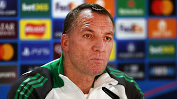 Celtic FC Training And Press Conference - UEFA Champions League 2024/25 League Knockout Play-off