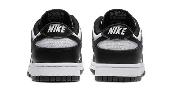 nike dunk low black and white foot locker