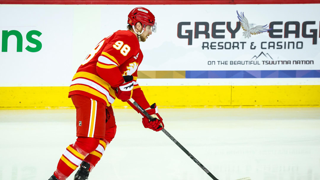 Newly acquired Colorado Avalanche defenseman Ilya Solovyov (98)