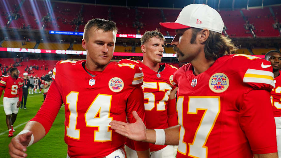 Bailey Zappe and Gardner Minshew