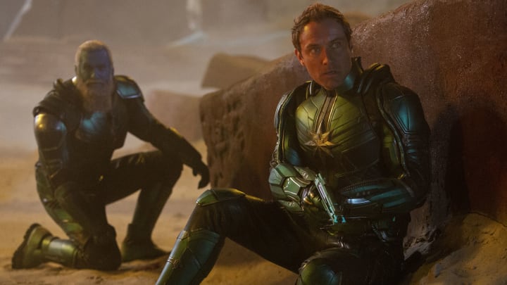 Captain Marvel, Jude Law, Yon-Rogg, MCU