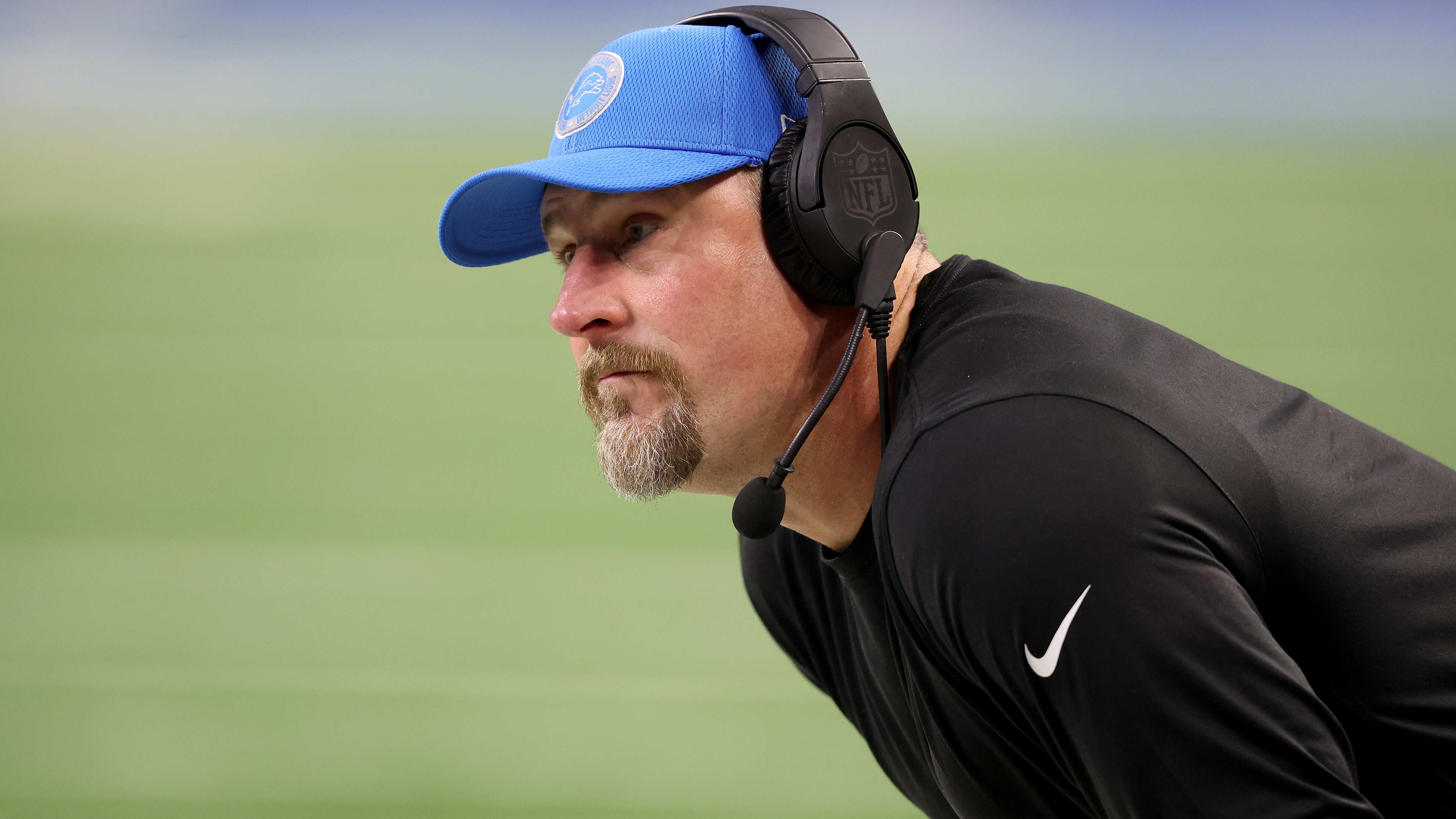 Dan Campbell brought the intensity in postgame speech after win over Packers