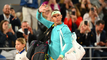 Rafael Nadal at the French Open