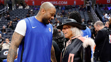 Celebrities At The Los Angeles Clippers Game
