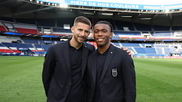 Destiny Udogie and Guglielmo Vicario