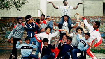 A Group of Breakdancers, London 1983