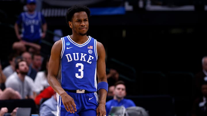 Duke v Houston; Duke basketball guard Jeremy Roach