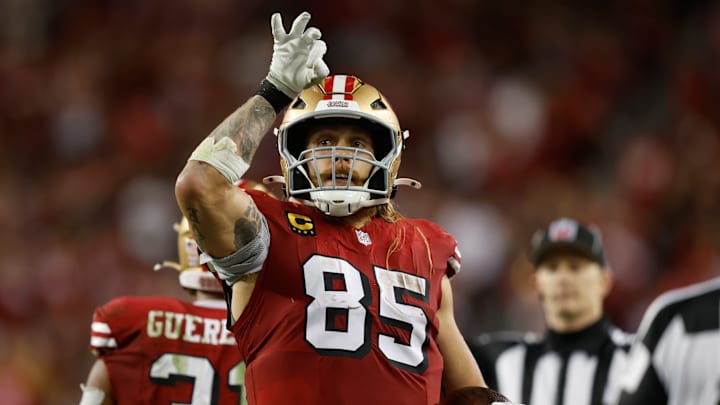 San Francisco 49ers tight end George Kittle (85)