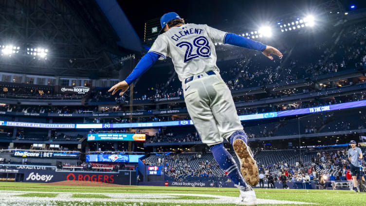 Los Angeles Angels v Toronto Blue Jays