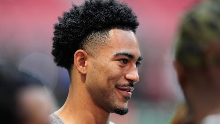 Carolina Panthers quarterback Bryce Young