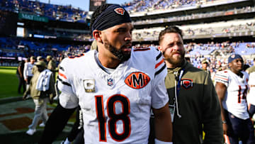 Chicago Bears quarterback Caleb Williams