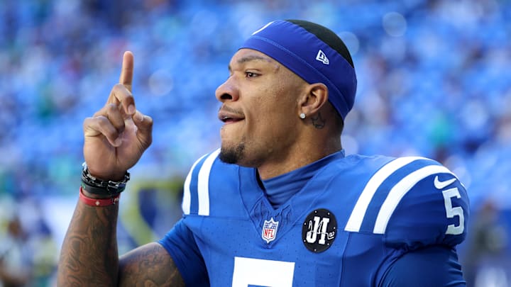 Indianapolis Colts quarterback Anthony Richardson Sr. 