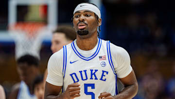 UCF v Duke; Duke basketball guard Sebastian Wilkins