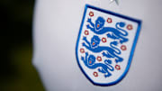 The England International Badge on their Home Shirt