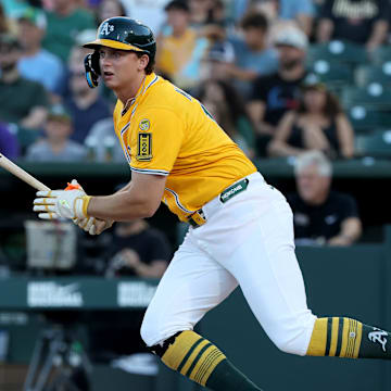 Athletics first baseman Nick Kurtz is a great prop target on Friday.
